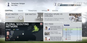 FIFA 14 PS4 : L'interface style Windows 8 fait mouche après quelques heures. 