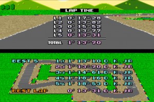 Super Mario Kart Time Trial