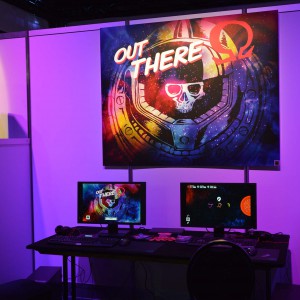 Ambiance cozy et intime sur le stand du studio