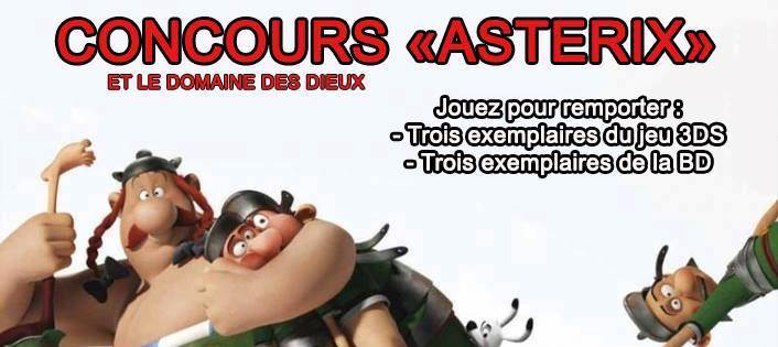 « Astérix : Le Domaine des Dieux » Remportez des jeux et des BD