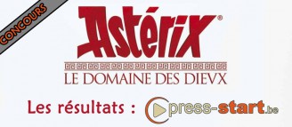 « Astérix : Le Domaine des Dieux » Résultats du concours