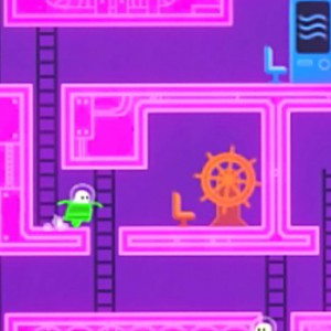 Lovers In A Dangerous Spacetime : l'intérieur du vaisseau