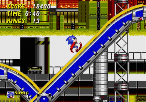 3D Sonic 2 - Chemical Plant Zone 2