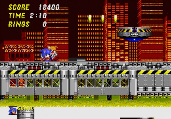 3D Sonic 2 - Chemical Plant Zone