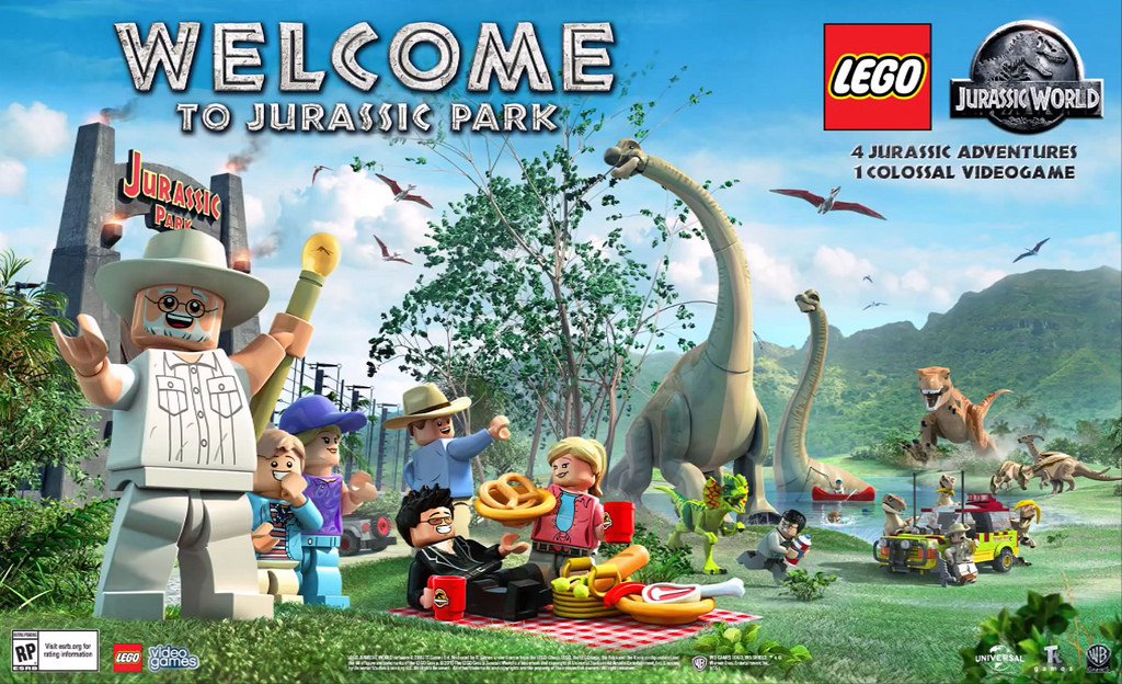 jeu lego jurassic world