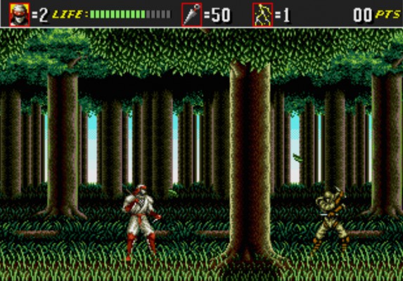 Shinobi III - stage 1