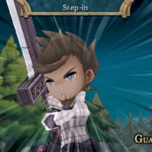 The Legend Of Legacy - Owen vient de monter le niveau de sa compétence Garde.