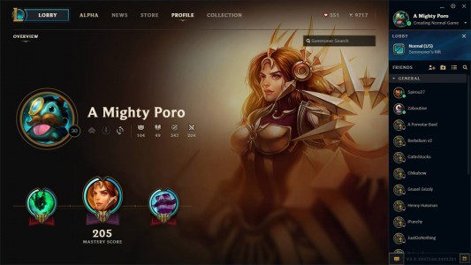 Le nouveau client de League of Legends