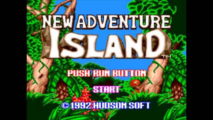 New Adventure Island titre