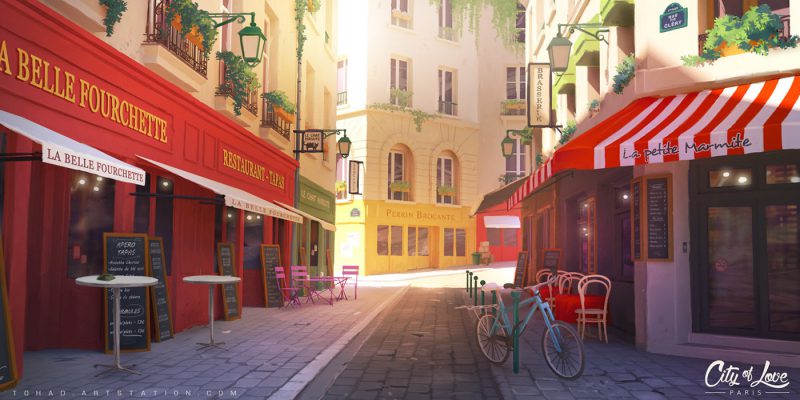 De magnifiques décors signé Sylvain Sarrailh (Tohad)