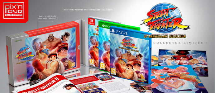 Capcom et Pix’n Love annoncent le Collector Street Fighter 30th anniversary