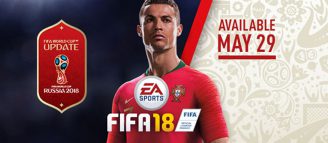 Une MAJ pour FIFA 18, l’arrivée de FIFA WORLD CUP RUSSIA