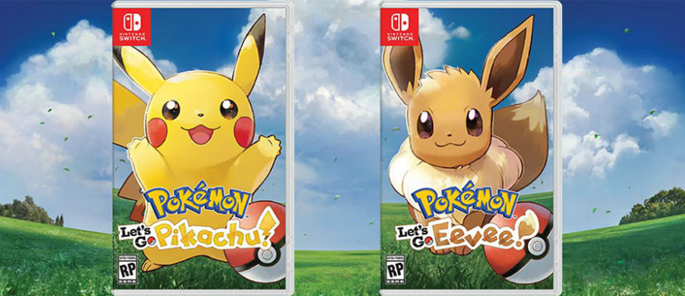 Pokémon Let’s Go Pikachu/Evoli