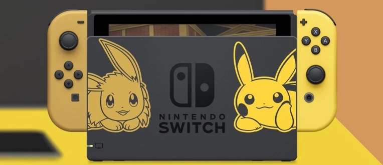 Nintendo Switch édition limitée : Pokémon : Let’s Go, Pikachu et Pokémon : Let’s Go, Évoli