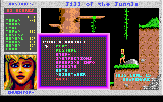Jill of the Jungle - PC MSDOS (Epic Mega Games, 1992)