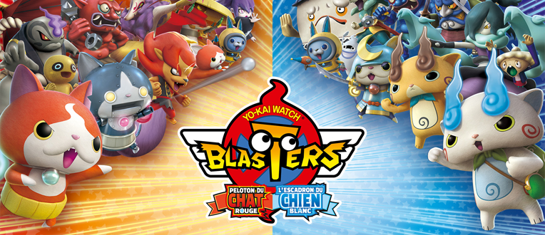 Yokai Watch Blasters – Escadron du chien blanc/Le peloton du chat rouge