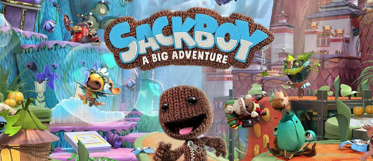 Jeux vidéo / Sur PS4 et PS5. Sackboy : A Big Adventure, du cousu main