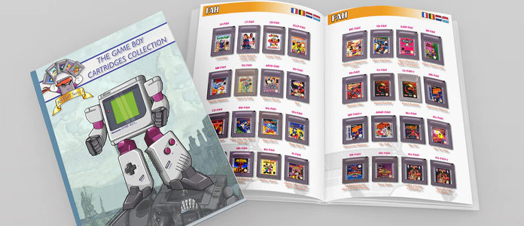 Un livre qui regroupe le Full set Gameboy